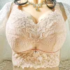 Lace Cup Plus Size Support Bra - Image 3