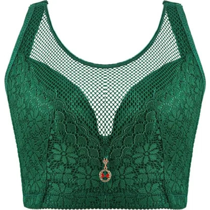 Delicate Overlay Plus Size Bra - Image 5