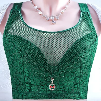 Delicate Overlay Plus Size Bra