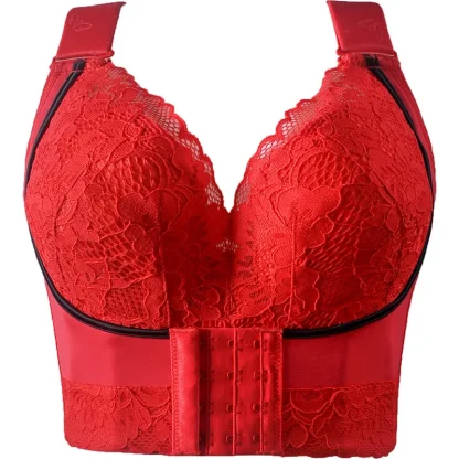 Front Hook Plus Size Support Bras - Image 4