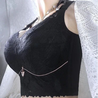 Sexy Lace Plus Size Push-Up Bra - Image 3