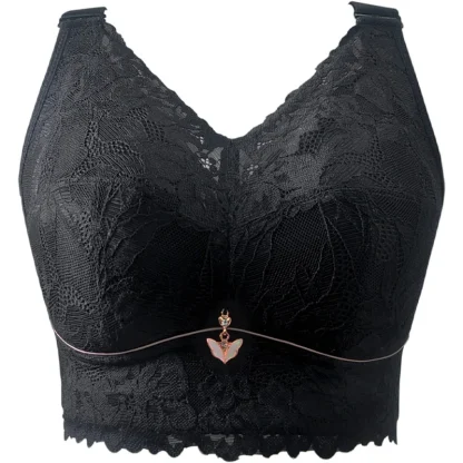Sexy Lace Plus Size Push-Up Bra - Image 4